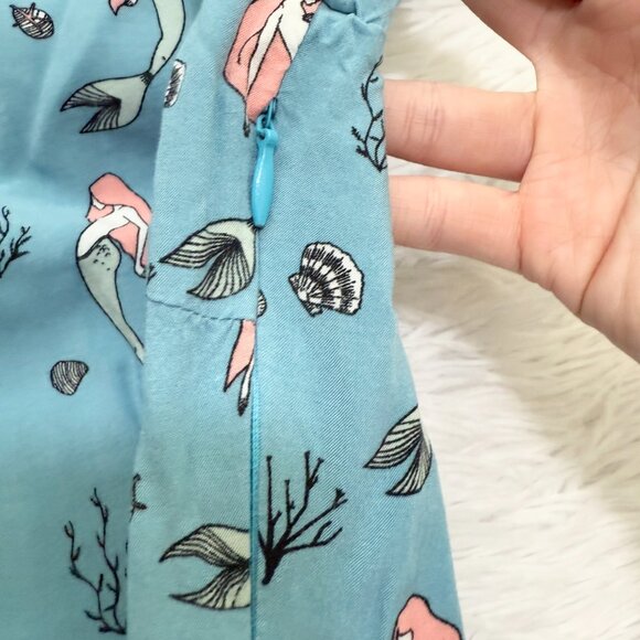 Women Sugarhill Vintage Mermaid Crew Neck Dress in Blue Size US 8 - Picture 11 of 11